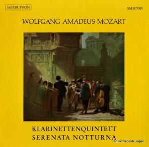 DAS HEIDELBERGER KAMMERORCHESTER mozart; klarinettenquintett / serenata notturna SM007009