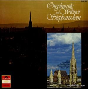 FRANZ FALTER orgelmusik im wiener stephansdom 2486631