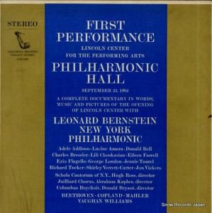 ʡɡС󥹥 first performance - lincoln center for the performing arts L2S1008