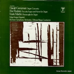ɥå harald genzmer; organ concerto TV-S34627
