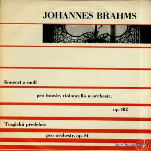 롦 brahms; koncert a moll pro housle, violoncello a orchetr DV6037