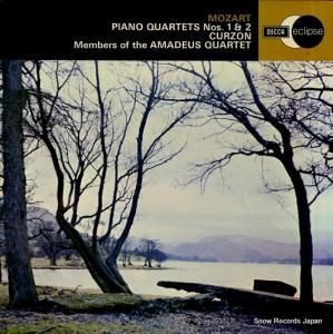 եɡ mozart; piano quartets nos.1 & 2 ECS523