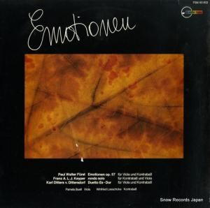 ヴィンフリード・ローイシュケ furst; emotionen op.57 FSM63802