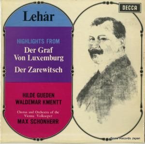 ҥǡ塼ǥ󡿥ǥޡ롦 lehar; highlights from der graf von luxemburg/von luxemburg SXL6231