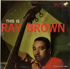 쥤֥饦 this is ray brown MGV-8290/V-8290