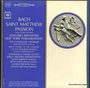 ʡɡС󥹥 bach; saint matthew passion M3S692