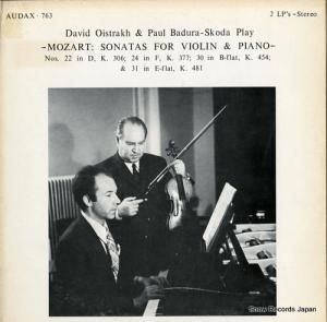 åɡȥաѥ롦Хɥ᥹ mozart; sonatas for violin and piano AUDAX763
