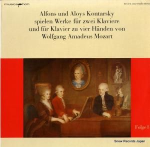 󥿥륹 mozart; werke fur zwei klaviere und fur klavier zu vier handen folge 1 BM30SL3002