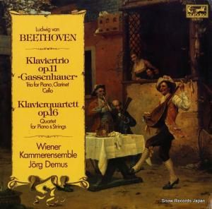 륯ǥॹ beethoven; klaviertrio op.11 "gassenhauer"/klavierquartett op.16 200482-366