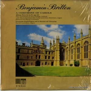 ǥӥåȡ󥹥ǥ britten; prelude & fugue on a theme of vittoria/missa brevis/a ceremony of carols XID527