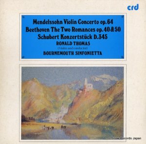 ʥɡȡޥ mendelssohn; violin concerto op.64 CRD1069