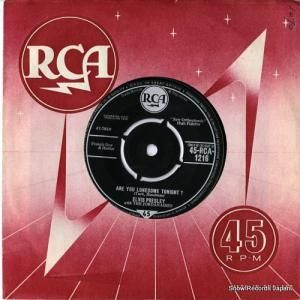 ץ쥹꡼ are you lonesome tonight? 45-RCA-1216
