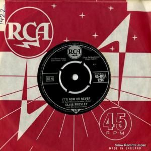 ץ쥹꡼ it's now or never 45-RCA-1207