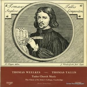ȡ󥺡å weelkes; tudor church music ZRG5237