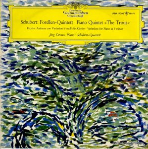 륯ǥॹ schubert; piano quintet "the trout" LPEM19206