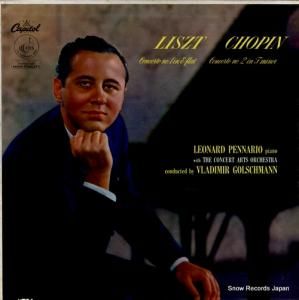 ʡɡڥʥꥪ liszt / chopin; piano concertos P8366
