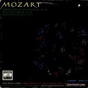 롦ե륹 mozart; vesperae solennes de confessore WCLP517