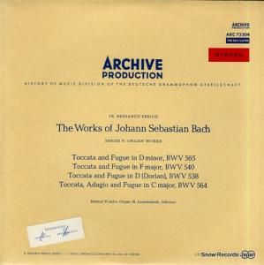 إࡼȡҥ bach; toccatas and fugues ARC73204