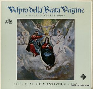 륲󡦥륲 monteverdi; vespro della beata vergine / marien-vesper(1610) SAWT9501-A