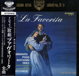 アルベルト・エレーデ ドニゼッティ：歌劇「ファヴォリータ」全曲 SLC7031