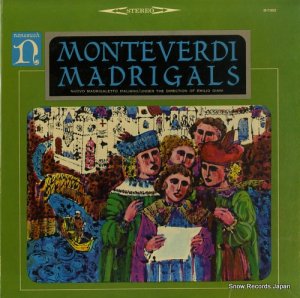 エミリオ・ジャンニ monteverdi; madrigals H-71021