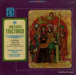 㡼֥㡼 tinctoris; missa trium vocum H-71048
