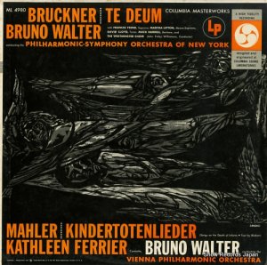 ブルーノ・ワルター bruckner; te deum ML4980