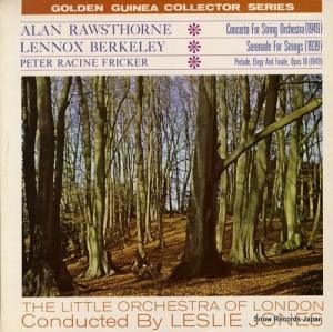 쥹꡼硼 - rawsthorne; concerto for string orchestra - GSGC14042