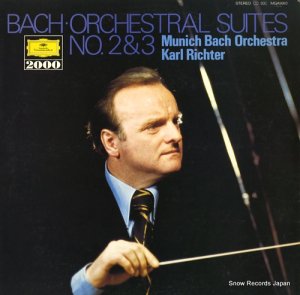 カール・リヒター - バッハ：管弦楽組曲第２番・３番 - MGA9910