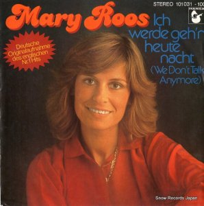 MARY ROOS - ich werde geh'n heute nacht (we don't talk anymore) - 101031-100