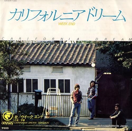 ウィークエンド カリフォルニアドリーム 06SH138 | レコード通販