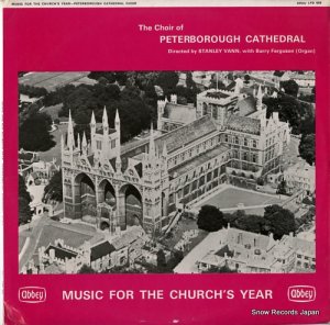 THE CHOIR OF PETERBOROUGH CATHEDRAL - music for the church's year - LPB658