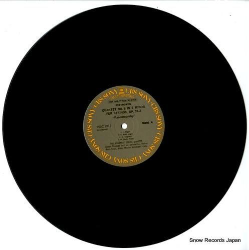 【レコード】ベートーヴェン弦楽四重奏　ブッシュ四重奏団　op 18 59 95 レコード】ベートーヴェン弦楽四重奏 ブッシュ四重奏団 op 18 59