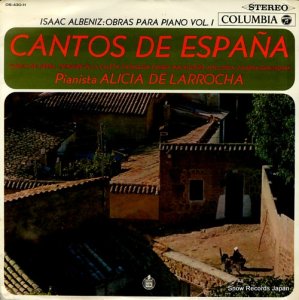 アリシア・デ・ラローチャ - イサーク・アルベニス：スペインの歌 - OS-430-H