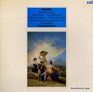 THOMAS RAJNA - granados: allegro de concierto - CRD1023