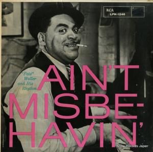եåġ顼 ain't misbehavin LPM-1246