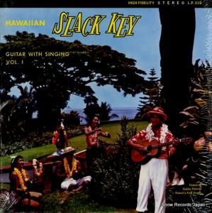 V/A hawaiian slack key guitar with singing vol.1 L.P.319