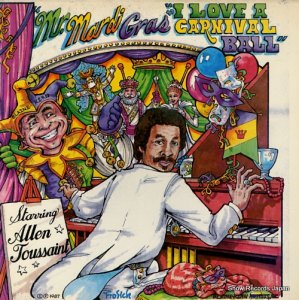 󡦥ȥ mr. mardi gras "i love a carnival ball" LP-800