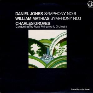 㡼륺 daniel jones; symphony no.6 TPLS13023