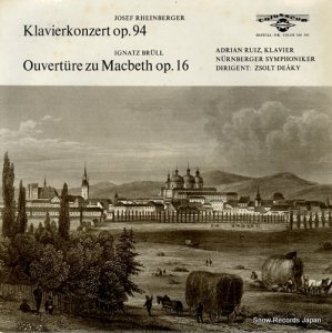 ɥꥢ󡦥륤 rheinberger; klavierkonzert op.94 COLOS-SM545