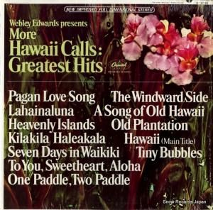ウェブリー・エドワーズ more hawaii calls; greatest hits ST2736