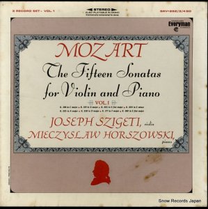 衼աƥ mozart; the fifteen sonatas for violin and piano SRV262SD