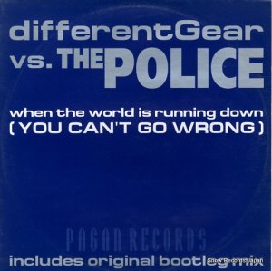 DIFFERENT GEAR when the world is running down (you can't go wrong) PAGAN039