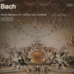 åɡȥ bach; sechs sonates fur violine und cembalo bwv1014-1019 825798