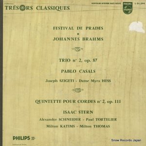 V/A brahms; trio no.2 / quintette pour cordes no.2 L01.294L