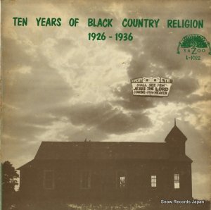 V/A ten years of black country religion 1926 - 1936 L-1022