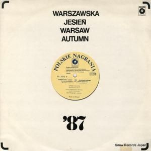 ヤツェク・カスプシク warszawska jesien warsaw autumn '87 SX2576
