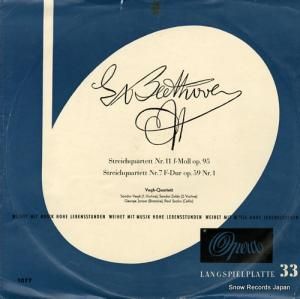 ͽ beethoven; streichquartett nr.11 & nr.7 1077 / XP2980