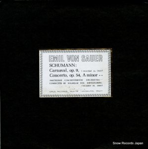 ߡ롦ե󡦥 schumann; carnaval, op.9 / concerto, op.54 MLG-78