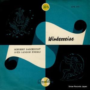 SVED SANDOR ENEKLI schubert; winterreise LPX141